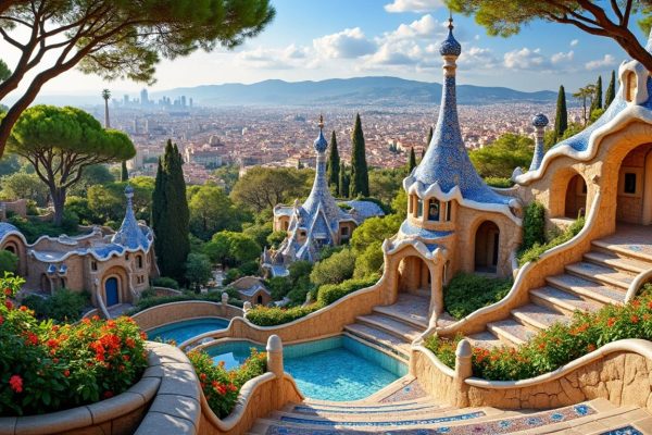 Parc Güell Barcelone 1